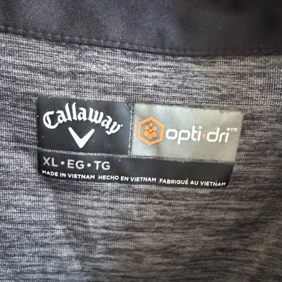 Callaway Dark Gray Polo Shirt - Picture 3 of 4
